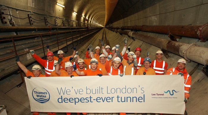 Lee Tunnel project running ‘on time and budget’