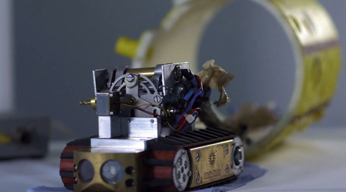 Game changer: Tunnel vision could see robotic ­connections
