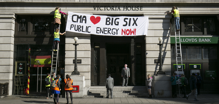 Campaigners scale CMA offices in protest of ‘whitewash’ final remedies