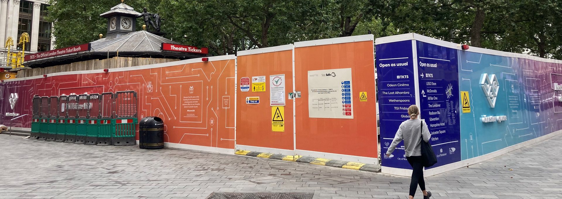 Lights, camera, action: Excavating Leicester Square