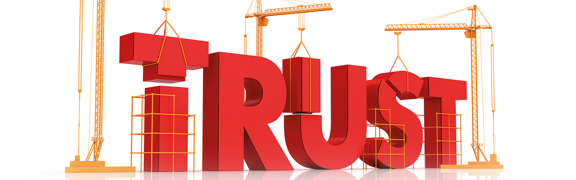 Building customer relationships is all about establishing trust
